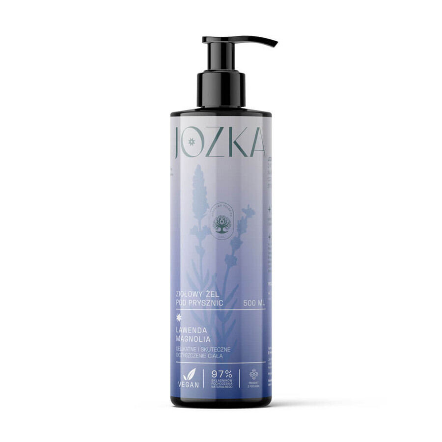 Cumpără Gel de duș pe bază de plante Jozka lavanda magnolia, 500 ml Gel de duș pe bază de plante Jozka lavanda magnolia, 500 ml