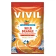 Caramelos de naranja silvestre sin azúcar con vitamina C, 80 g, Vivil