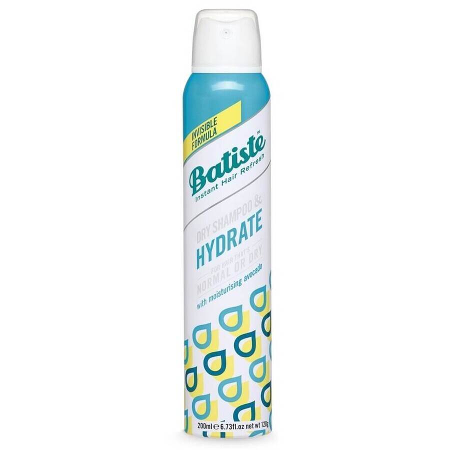 Batiste Dry Hair Shampoo Hydrate, 200 ml.