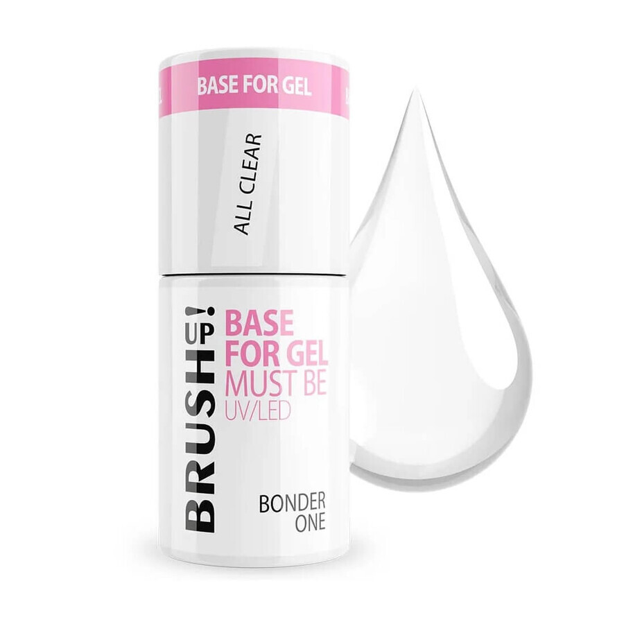 Winkel op BrushUp! Base Voor Gel Hybride Nagelbasis Bonder One, 5 g BrushUp! Base Voor Gel Hybride Nagelbasis Bonder One, 5 g