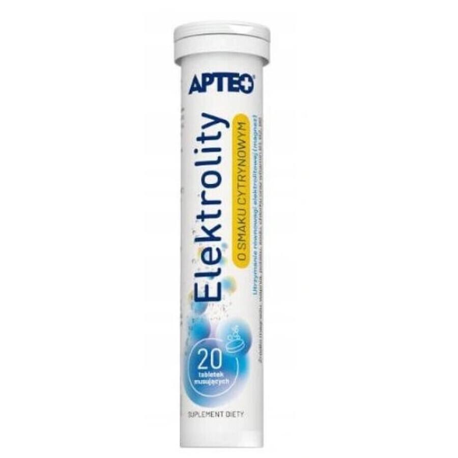 Apteo Elektrolity, 20 effervescent tablets