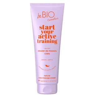 BeBio Ewa Chodakowska Comience su entrenamiento activo Oleogel de masaje corporal natural, 250 ml