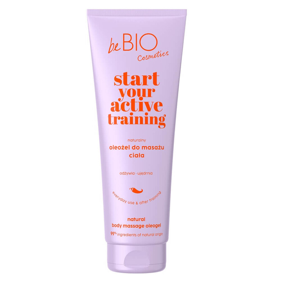 Cumpără BeBio Ewa Chodakowska Începeți antrenamentul activ Oleogel natural pentru masaj corporal, 250 ml BeBio Ewa Chodakowska Începeți antrenamentul activ Oleogel natural pentru masaj corporal, 250 ml