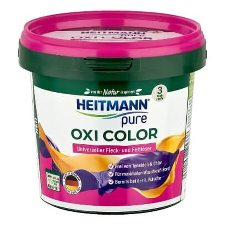 Heitmann, Pure Oxi Color, vlekkenverwijderaar, 500g