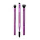 Real Techniques Eye Shade + Blend Brush Trio Oogmake-up kwastenset, 3 stuks