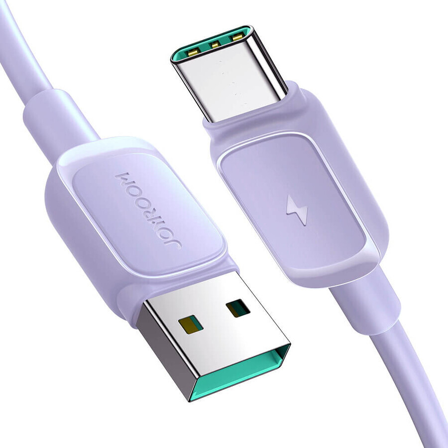 Joyroom Multi-Color Series A14 Câble USB-A / USB-C 3A 1,2 m - violet