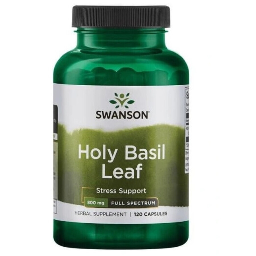 Swanson Full Spectrum Holy Basil 400mg 120 gélules