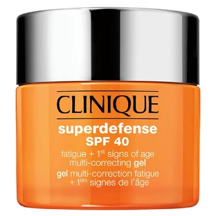 Gel Clinique Superdefense SPF40 pour corriger la fatigue et les premiers signes de l'âge, 50ml