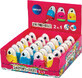 Sharpener with eraser and container mix