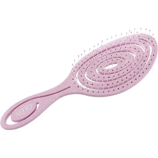 Glov Biobased Brush Biologisch abbaubare Haarbürste Rosa