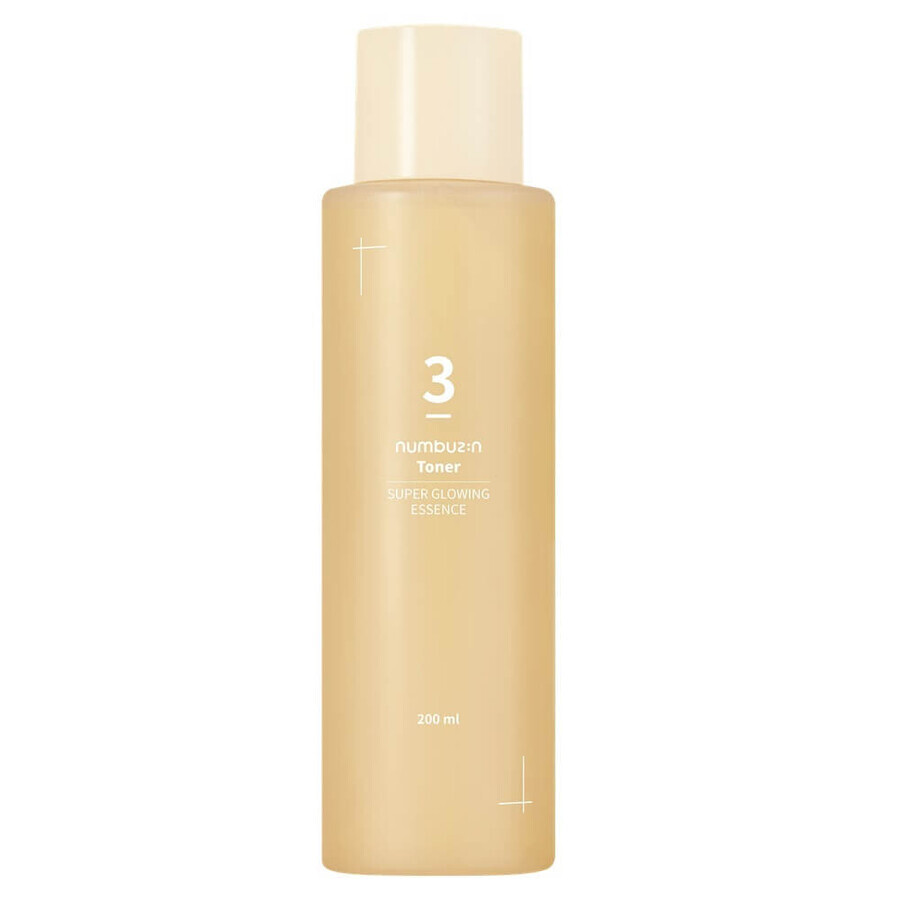 Acquista Numbuzin No.3 Super Glowing Essence Toner Tonico illuminante per il viso, 200 ml Numbuzin No.3 Super Glowing Essence Toner Tonico illuminante per il viso, 200 ml