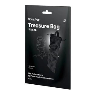 Satisfyer Treasure Bag Bolsa para guardar gadgets XL Negro