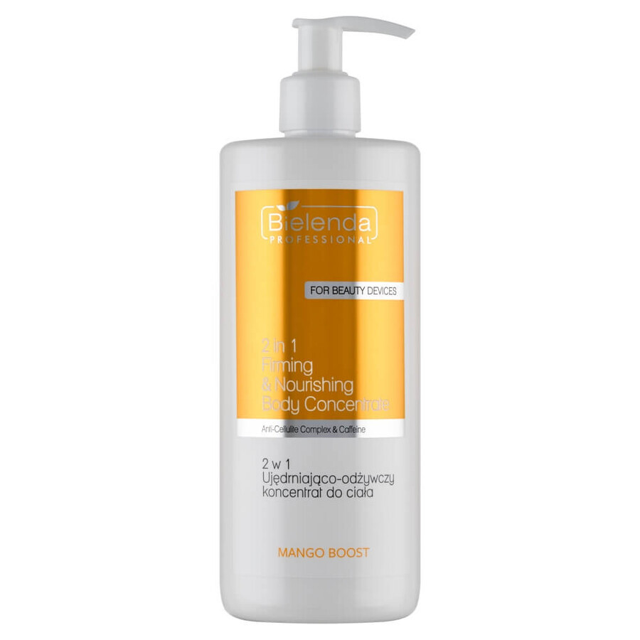 Bielenda Professional Mango Boost 2in1 Straffendes und verjüngendes Körperkonzentrat, 450 ml