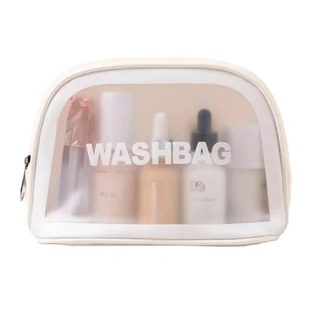 Ecarla Washbag folding toiletry bag White