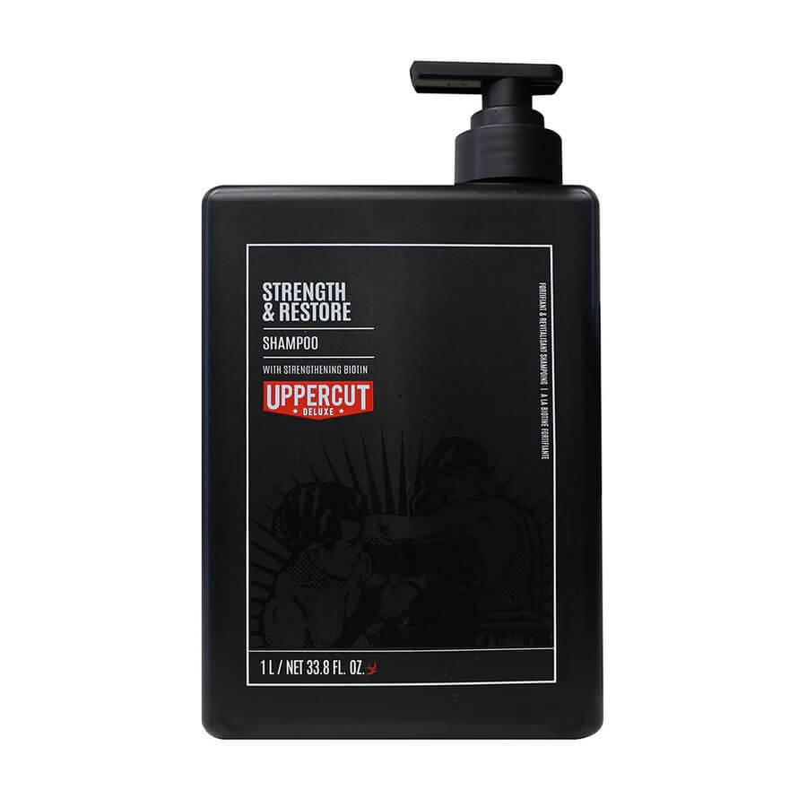 Buy Uppercut Strength amp; Restore Strengthening Hair Shampoo, 1000 ml Uppercut Strength amp; Restore Strengthening Hair Shampoo, 1000 ml
