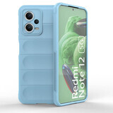Magic Shield Case case for Xiaomi Redmi Note 12 5G / Poco X5 5G flexible armored case light blue