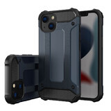 Funda híbrida blindada Hybrid Armor iPhone 14 azul
