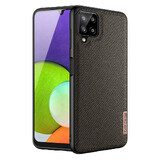 Dux Ducis Fino custodia rivestita in nylon per Samsung Galaxy A22 4G verde