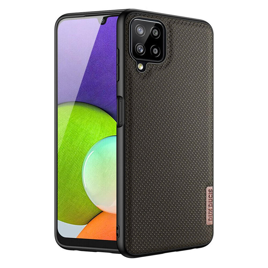 Dux Ducis Fino Etui mit Nylonüberzug Samsung Galaxy A22 4G grün