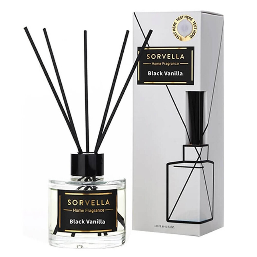 Buy Sorvella Perfume Black Vanilla Fragrance Diffuser, 120 ml. Sorvella Perfume Black Vanilla Fragrance Diffuser, 120 ml.
