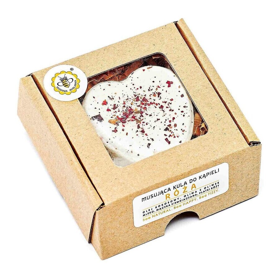 Comprar Miodowa Mydlarnia Rosa bola de baño efervescente, 80 g Miodowa Mydlarnia Rosa bola de baño efervescente, 80 g