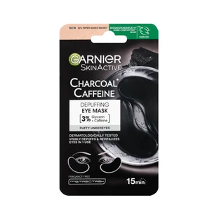 Garnier Charcoal + Caffeine Augenpflaster gegen Schwellungen, 5 g
