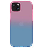 Funda Spigen Liquid Crystal para iPhone 15 - rosa y azul