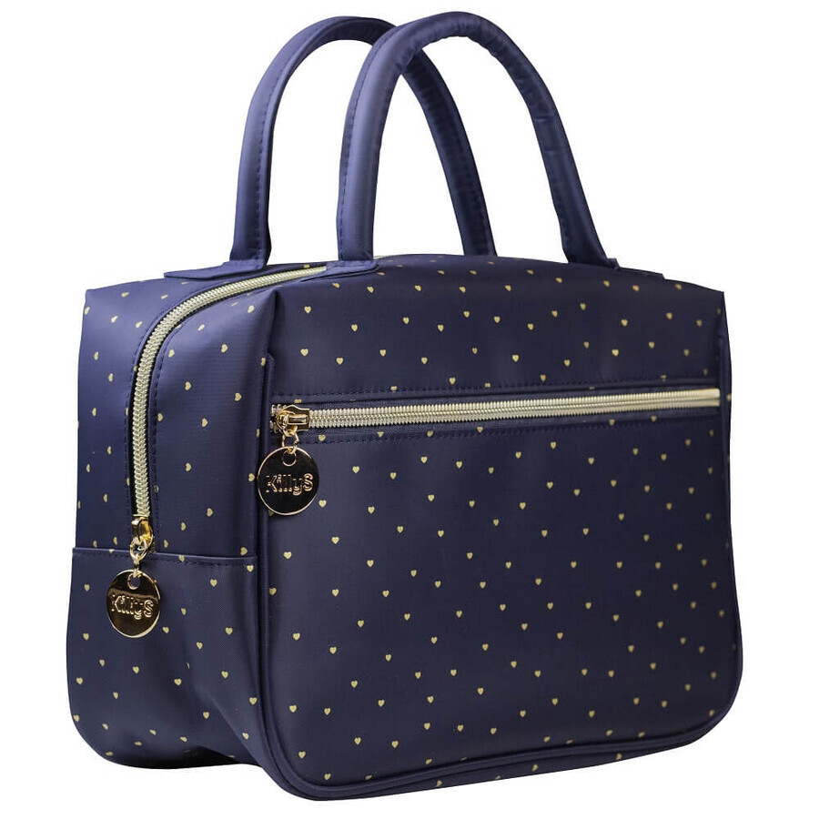 KillyS Gouden Hart make-up tasje met handvat