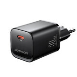Joyroom încărcător de rețea JR-TCF07EU Speed Series 30W USB-C PD/QC/AFC/FCP - negru