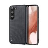 Dux Ducis Fino case Samsung Galaxy S23+ case with silicone frame black