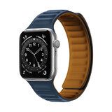 Correa magnética para Watch 7/8/9 41mm brazalete banda magnética azul