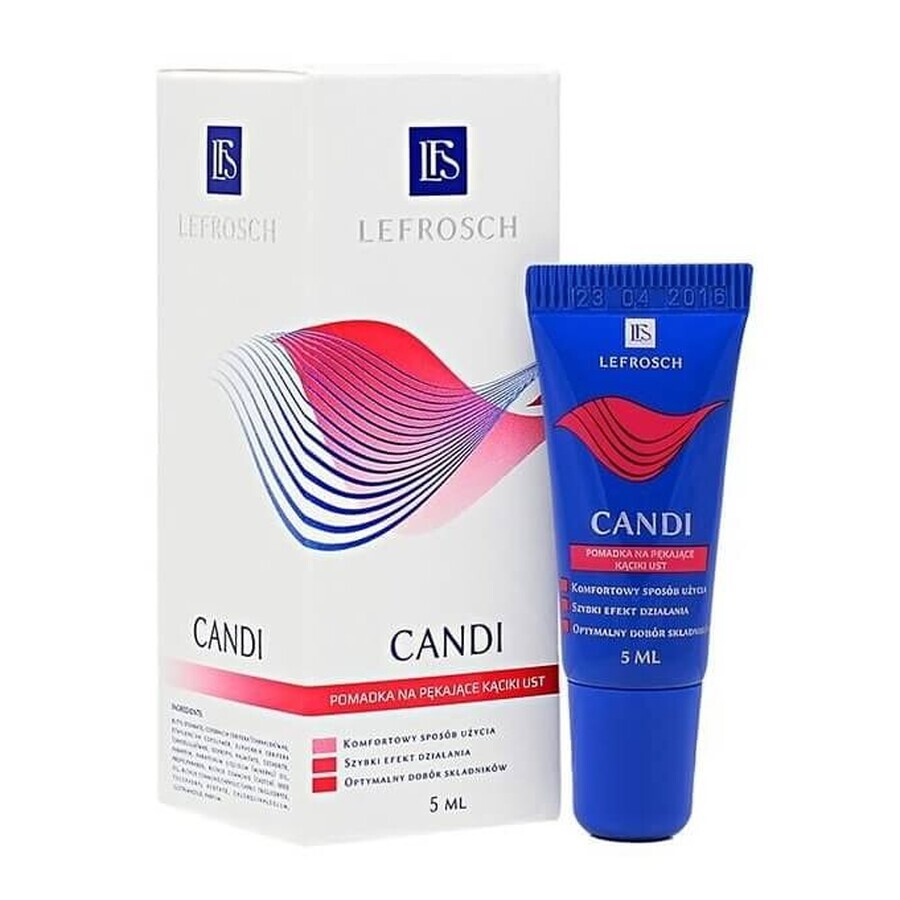 Barra de labios Candi para comisuras agrietadas 5ml