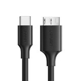 Ugreen cablu cablu USB Tip C - micro USB Tip B SuperSpeed 3.0 1m negru (US312 20103)