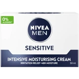 Nivea Men Sensitive Soothing Moisturizing Cream, 50 ml