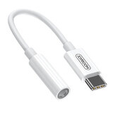 Joyroom SH-C1 adaptor pentru căști mini jack 3,5 mm (feminin) / USB-C (masculin) - alb