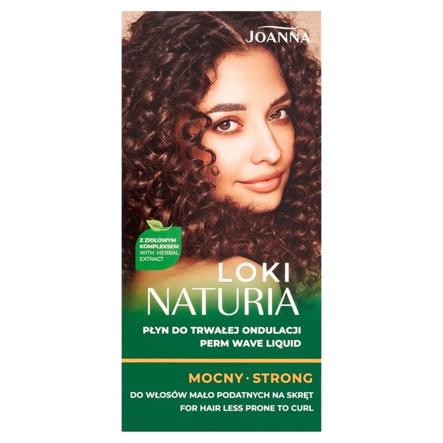 Joanna Naturia Curls Permanent Waving Liquid Strong, 2 x 75 ml