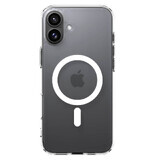 Funda Spigen Ultra Hybrid Mag con MagSafe para iPhone 16 Plus - blanco