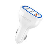 Dudao Autoladegerät Quick Charge 3.0 QC3.0 2.4A 18W 3x USB weiß (R7S weiß)