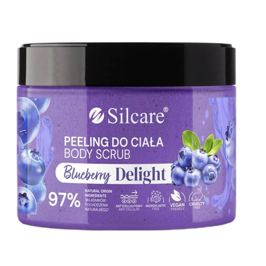 Exfoliant pour le corps Silcare Blueberry Delight, 350 ml