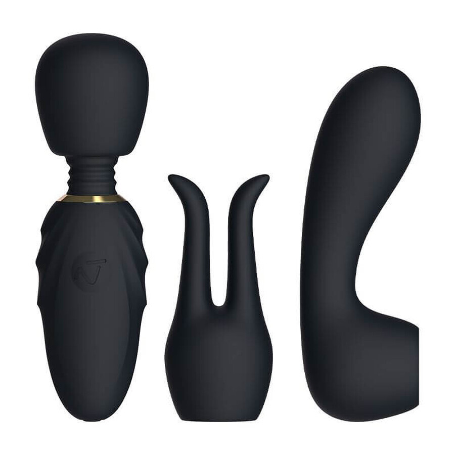 Nomi Tang Pocket Wand Mini Masajeador de Clítoris Negro