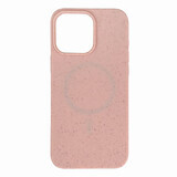 Meervoudige Kleur Tarwe Takken Case MagSafe voor iPhone 16 Pro Max - roze