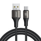 Joyroom Light-Speed Cable Series S-A25 USB-A / USB-C 100W 1.2m - negru