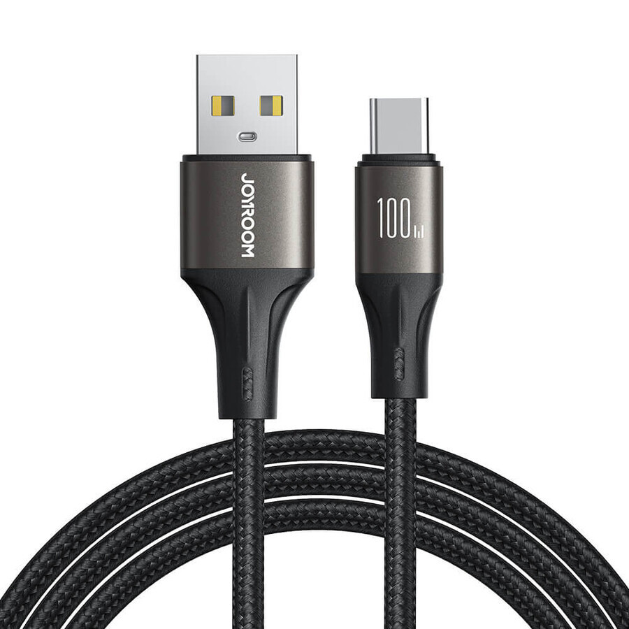 Joyroom Light-Speed Cable Series S-A25 USB-A / USB-C 100W 1.2m - noir