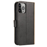 Magneet Hoesje Vivo V25 hoesje met flip cover portemonnee stand zwart