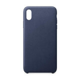 ECO Leather eco lederen hoesje iPhone 12 Pro Max marineblauw