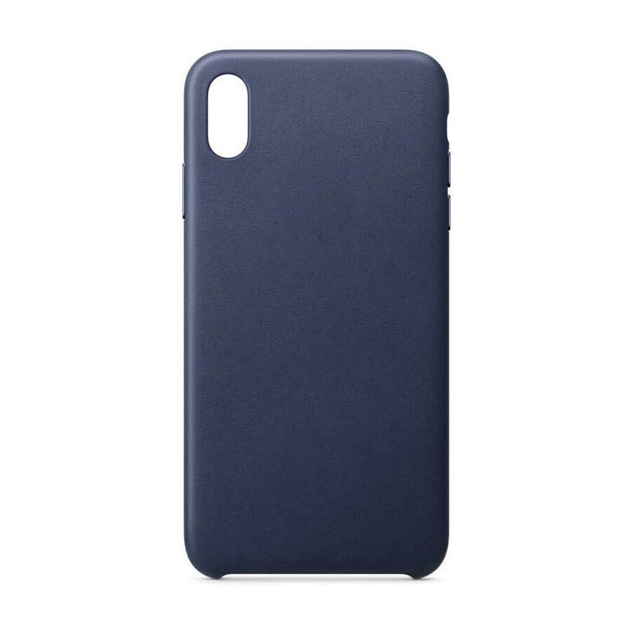 ECO Leather eco lederen hoesje iPhone 12 Pro Max marineblauw