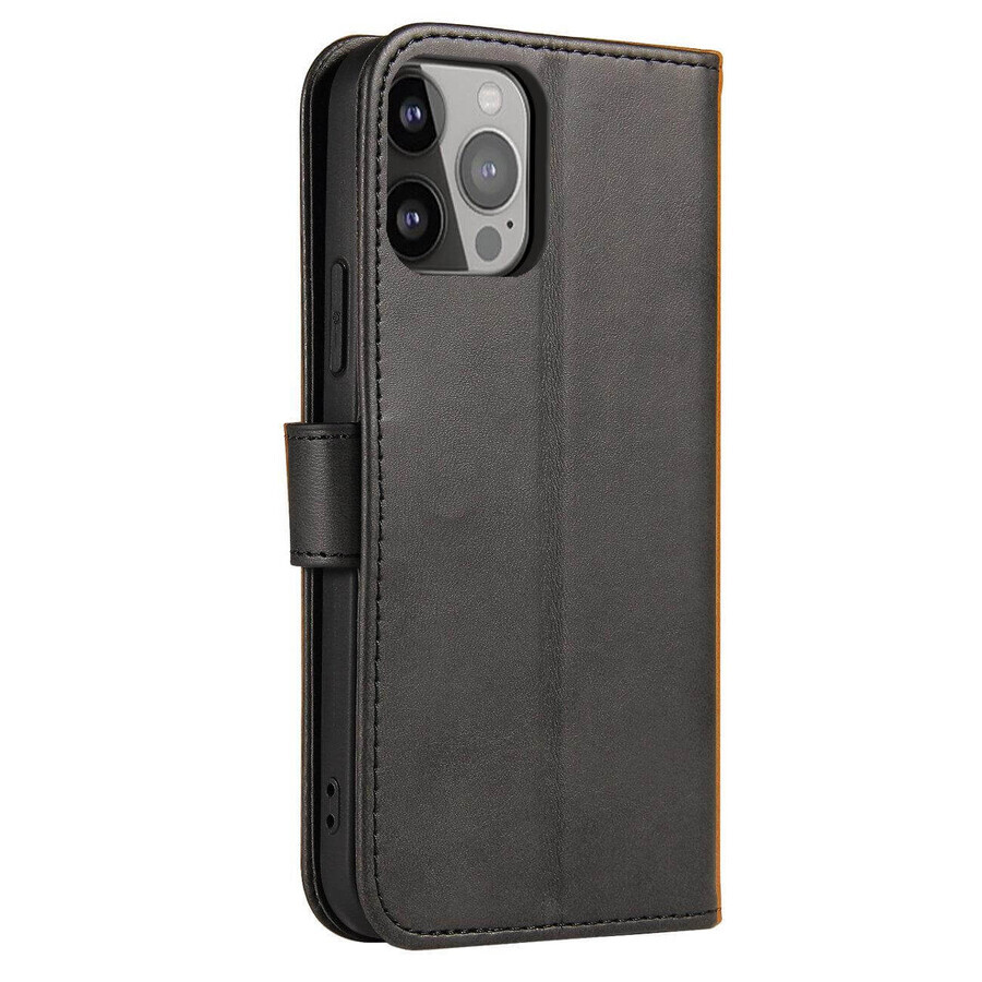 Funda magnética con solapa y cartera para Xiaomi Redmi 12 - negro