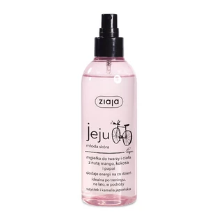 Bruma facial y corporal Ziaja Jeju Young Skin, 200 ml