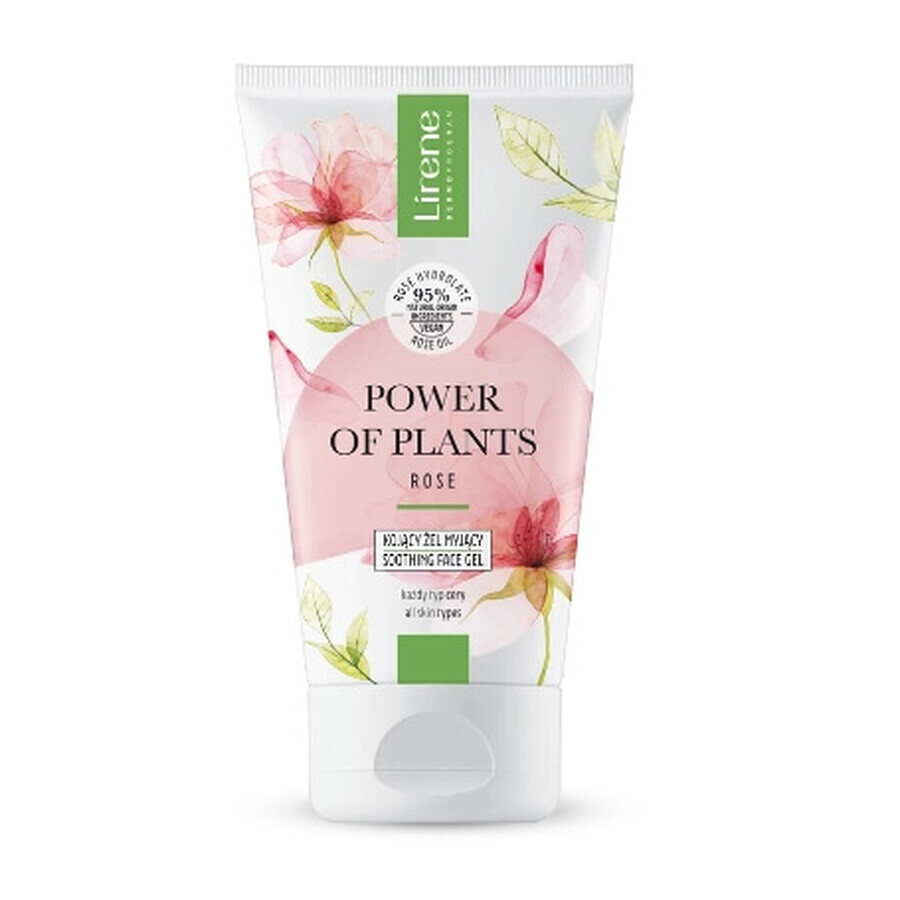 Comprar Lirene Poder de las plantas Rosa Gel limpiador calmante, 150 ml Lirene Poder de las plantas Rosa Gel limpiador calmante, 150 ml