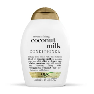 OGX Nourishing + Coconut Milk Conditioner Conditionneur hydratant au lait de coco, 385 ml